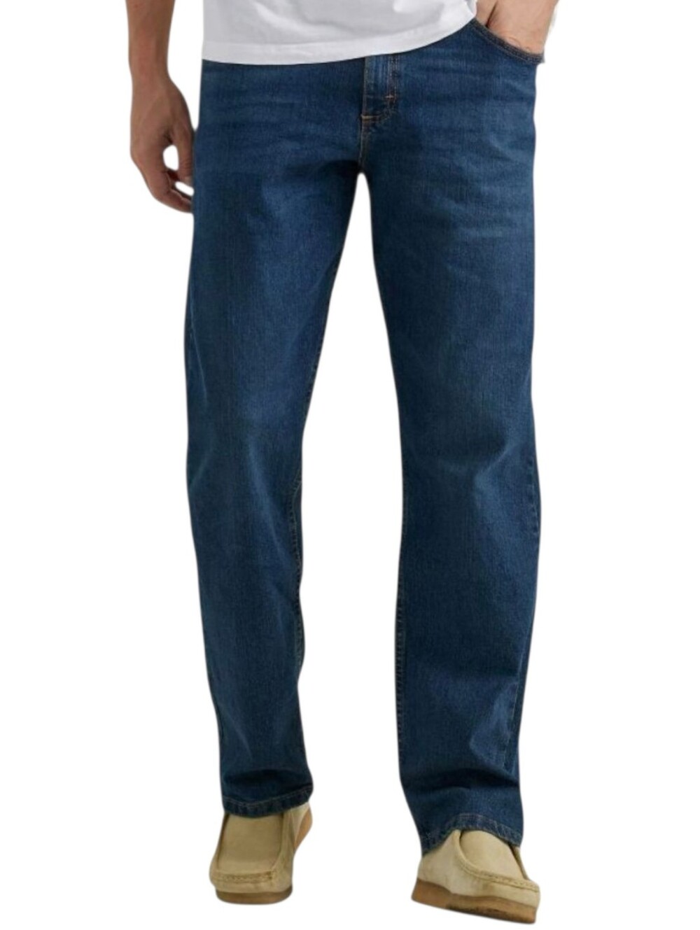NWT Men's Wrangler 5 Star Premium Relaxed Fit Flex Jeans